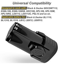 10.8V 4000mAh Li-ion Battery