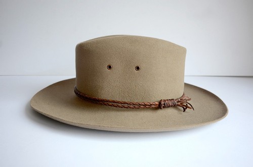 Vintage akubra felt hat made - vintage,