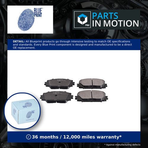Brake pads set fits toyota - brake,