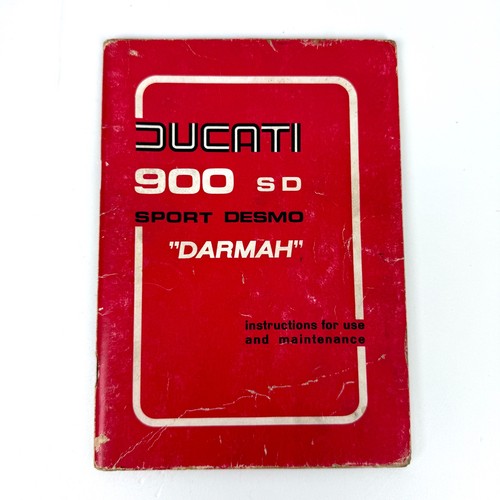 Original owners manual ducati - original,
