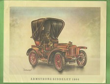#T101.    BP PETROLEUM CLASSIC CAR PRINT - ARMSTRONG SIDDELEY 1904 