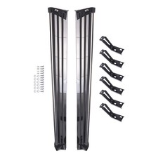 Running Boards Sills for Mercedes G-Class G55 G550 G500 W463 1989-18 Black