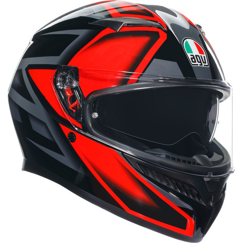 Agv compound black - compound, black/red