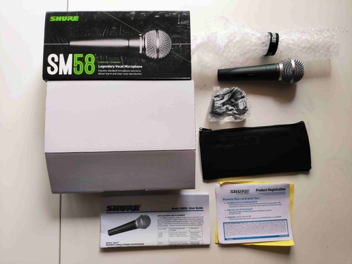 New shure sm58s - new, dynamic