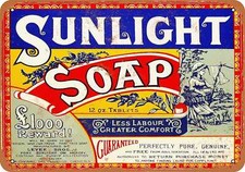 METAL SIGN - 1921 Sunlight