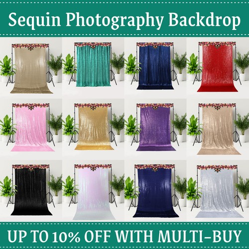 Large glitter sequin backdrop - large,