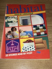 HABITAT 1980 / 1981 catalogue
