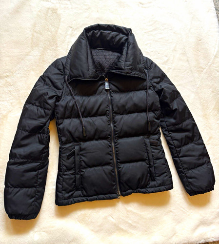 Prada puffer jacket black - puffer,