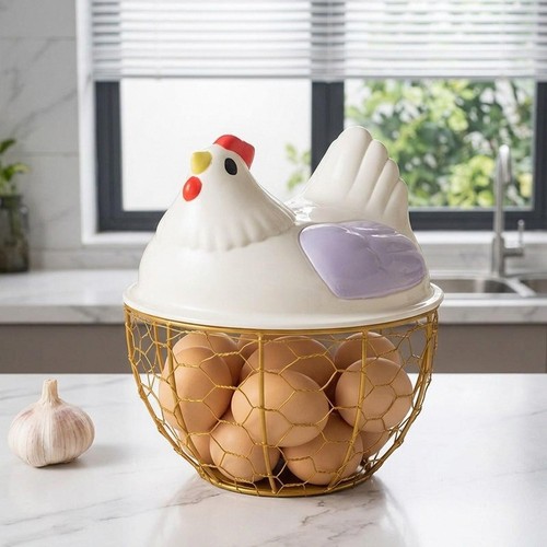 Egg storage basket eggs - storage, holder