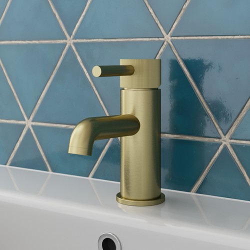 Fluted basin sink mixer tap - basin,