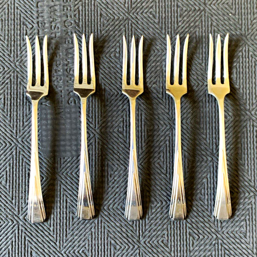 Lot silver plated dessert - 5,