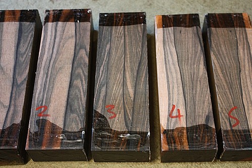 Mun vietnamese ebony knife - mun, /