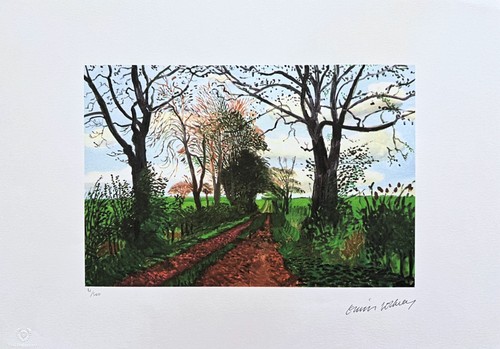 David hockney late - hockney, spring
