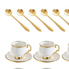 18 pcs ceramic coffee cup and