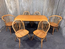 Vintage ercol plank table - vintage,