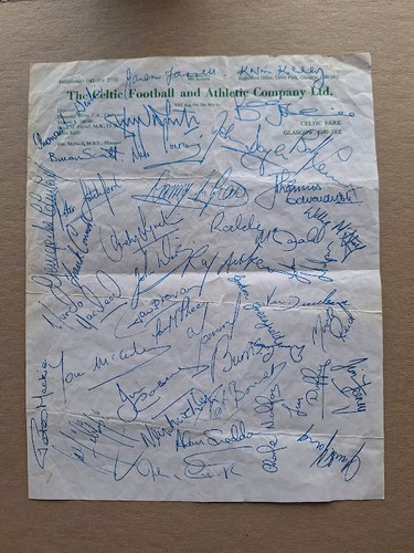 Celtic memorabilia 1979 - celtic,
