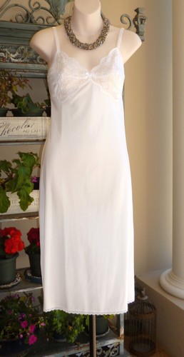 Vintage charnos white silky - vintage,