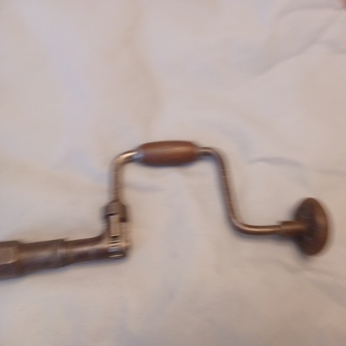Vintage ratcheting brace hand - ratcheting,