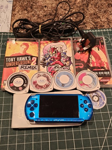 Psp 3000 vibrant blue - psp,