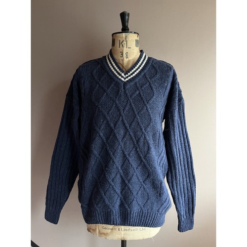 Vintage aran jumper men - vintage,