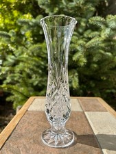 Cristal d'Arques France Masquerade 24% Lead Crystal Bud Vase 17.5 cm