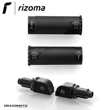 BMW R 1200 RS 2015-2016 Snake Footboards RIZOMA PE615B PE797B Black Passenger