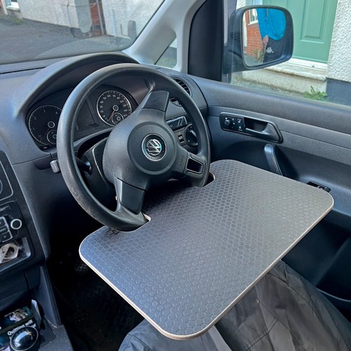Steering wheel table caddy - table,