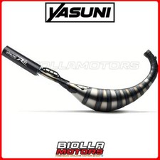 TUB821TB MUFFLER YASUNI R4 BLACK MALAGUTI XSM SUPERMOTARD 50CC (AM6) - (FROM '03