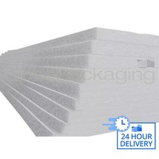 EXPANDED POLYSTYRENE EPS70 FOAM PACKING INSULATION SHEETS *ALL SIZES / QTY'S*