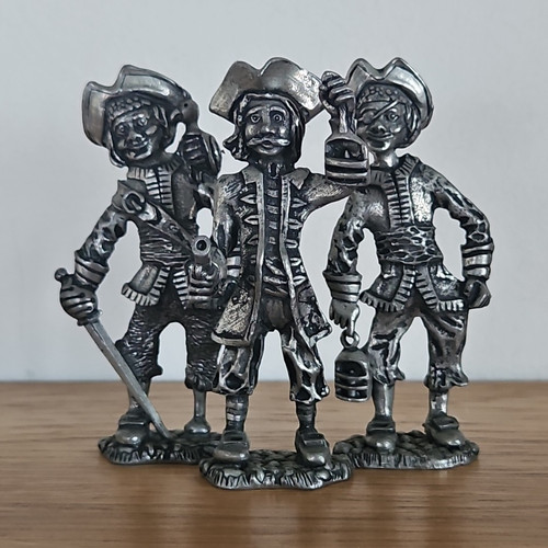 Set pewter soldier - of,