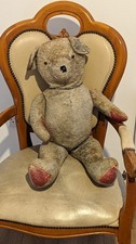 Title Large Antique Teddy Bear