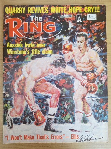 The ring boxing magazine - the,