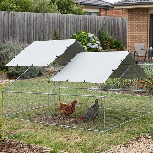 Weather resistant chicken run - weather-resistant,
