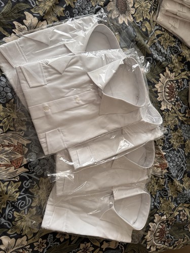 Short sleeve pilot shirts - short, x5