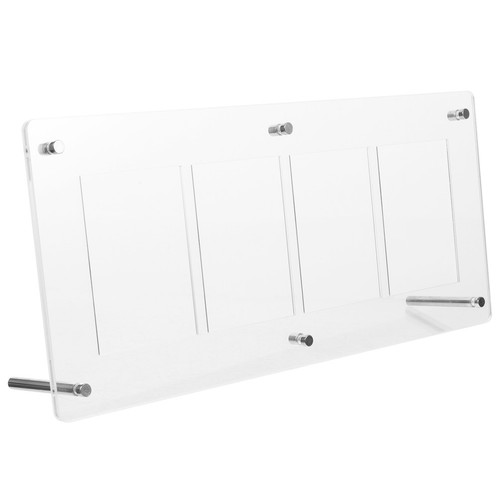 Durable transparent card - transparent,