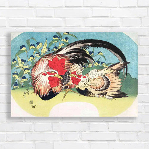 Vibrant rooster traditional - vibrant,