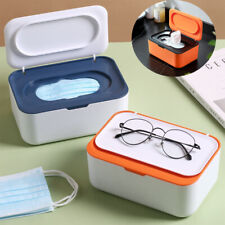 Wet Wipes Dispenser Tissue Box Holder Baby Wipes Storage Box w/Lid Home Office L
