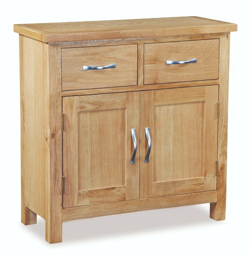Regal light oak mini sideboard - oak,