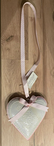 Landan tyler metal cream - cream, heart