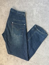 Levis Engineered Jeans W33 L32 Twisted Seam 00001 1651 Vintage Y2K  Raw Denim