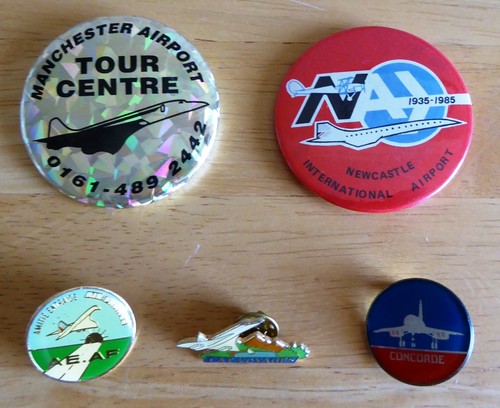 Concorde badges - x,