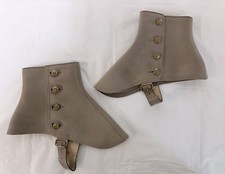 VINTAGE 1930s Men's WOOL SPATS