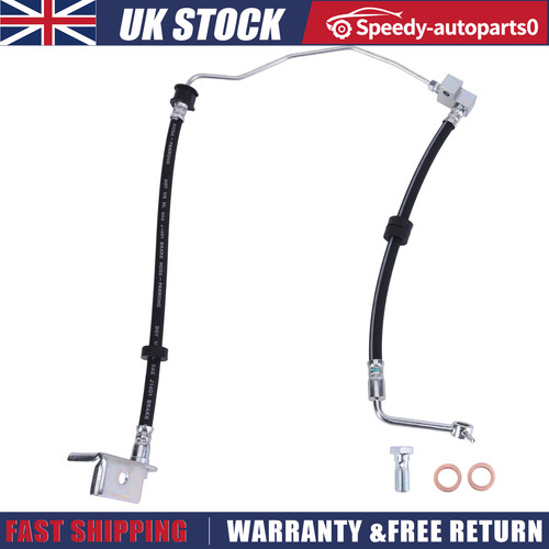 Brake hose pipe rear left - brake,