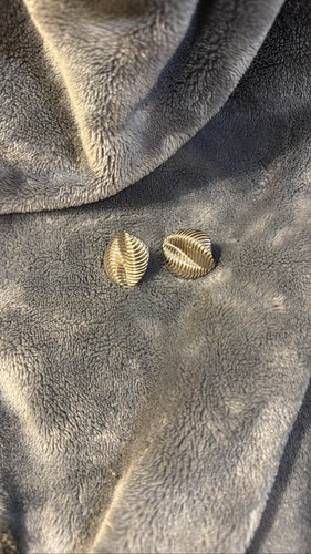 Avon gold tone - swirled, ribbed