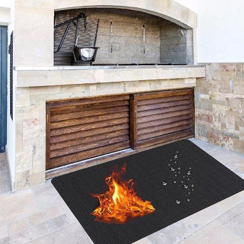 Bbq fireproof heat mat - fireproof,
