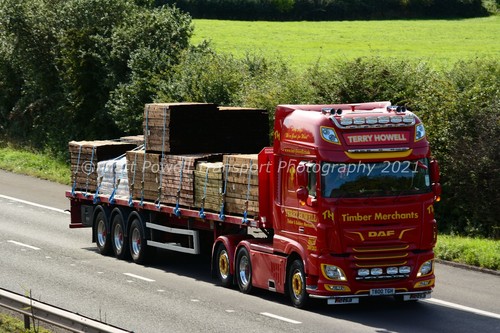 Truck photo 12x8 daf - daf, xf