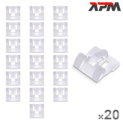 20x mounting clips - 20x, window