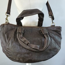ZARA WOMAN Brown Leather