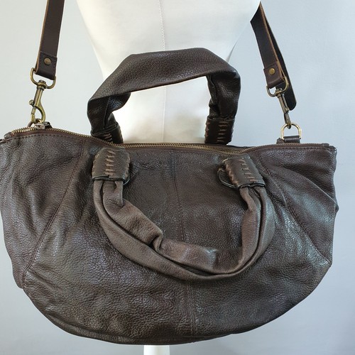 Zara woman brown leather - zara,