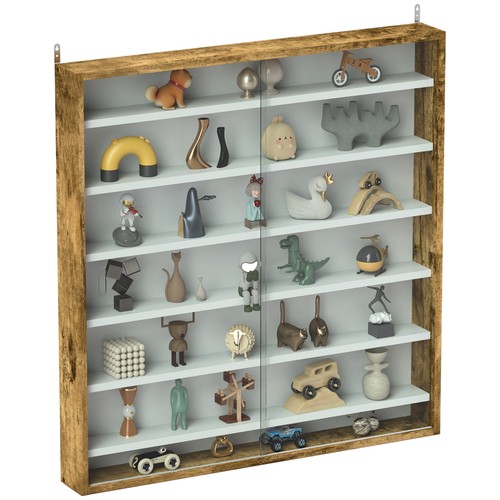 Homcom tier wall display - homcom, 7-tier